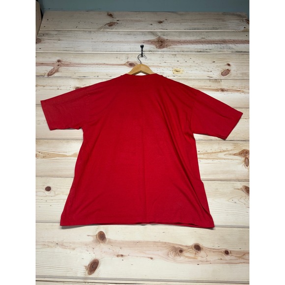 Vintage 70s Artex Snoopy Graphic T Shirt Mens Red X Large Single Stitch  USA - Picture 5 of 6